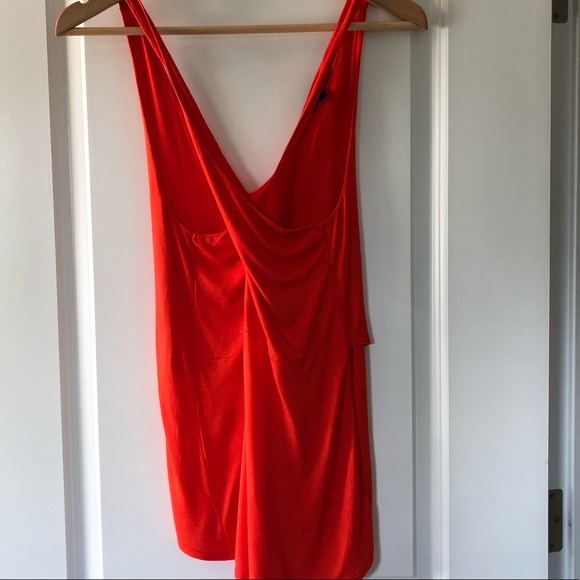 Banana Republic Orange Criss-Cross Tank Top - Picture 7 of 8